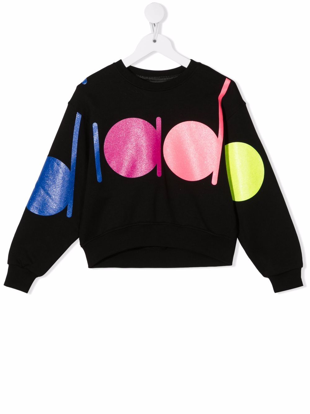 фото Diadora junior logo-print cotton sweatshirt