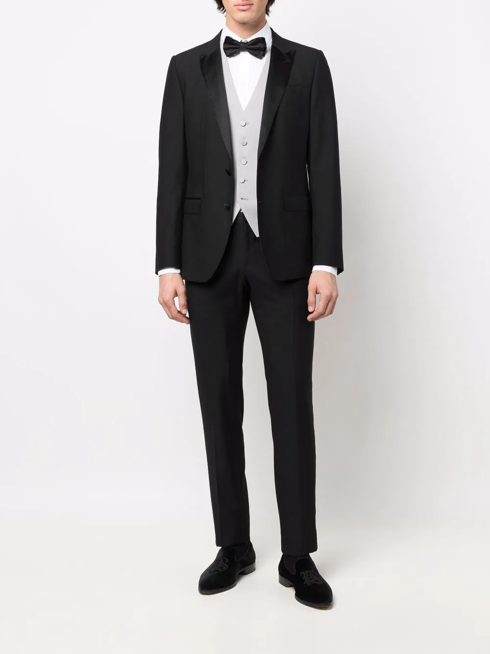 button-up suit waistcoat 