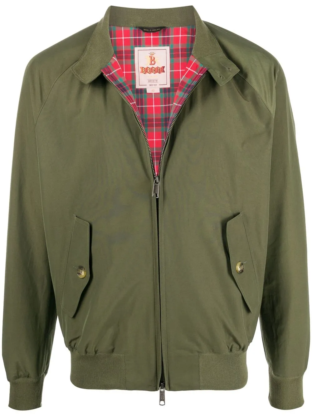 Shop Baracuta G9 Harrington Jacket In Green