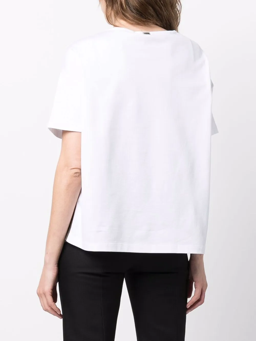 Herno T-shirt met borduurwerk Wit