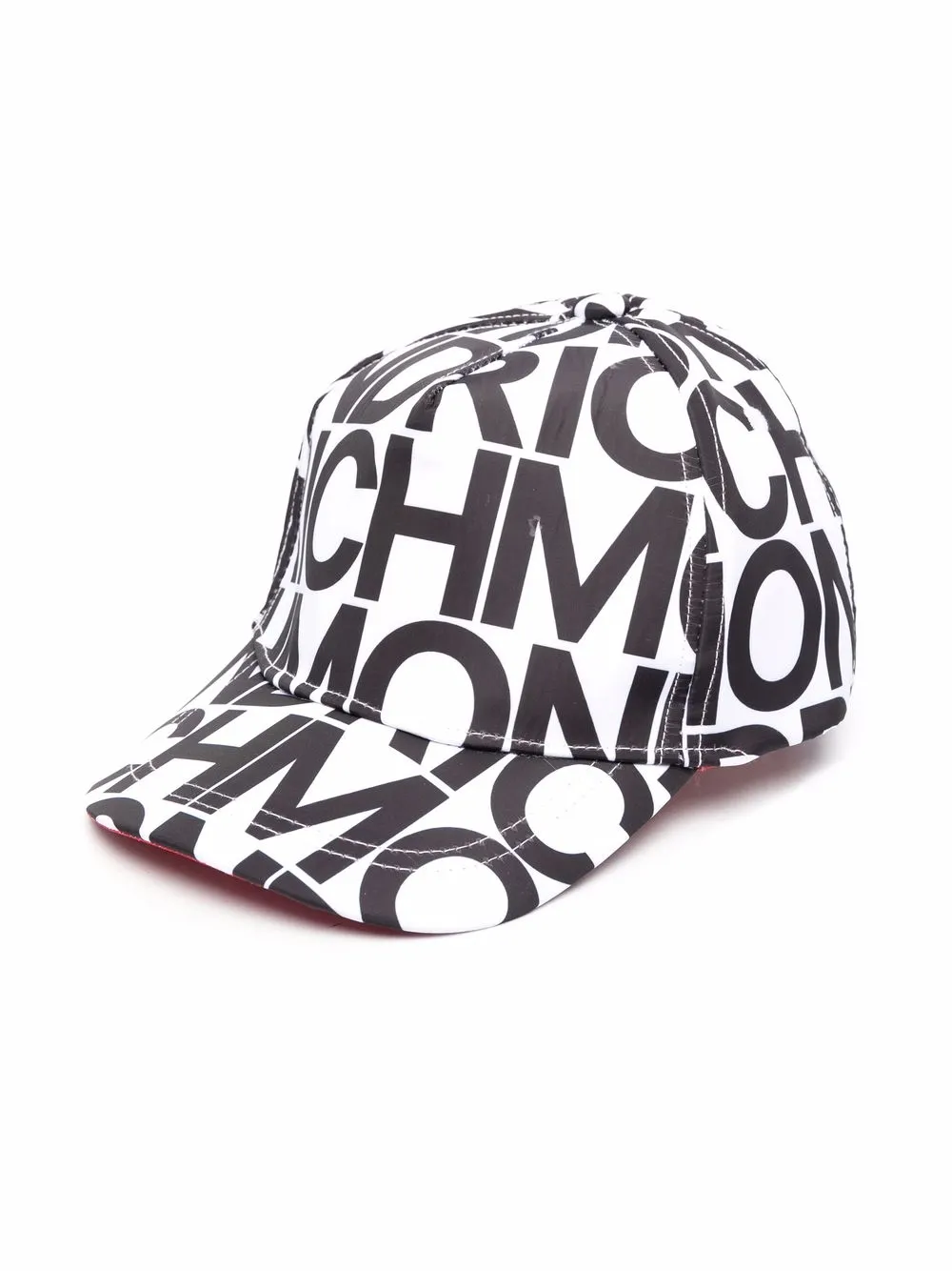 

John Richmond Junior gorra con logo estampado - Blanco