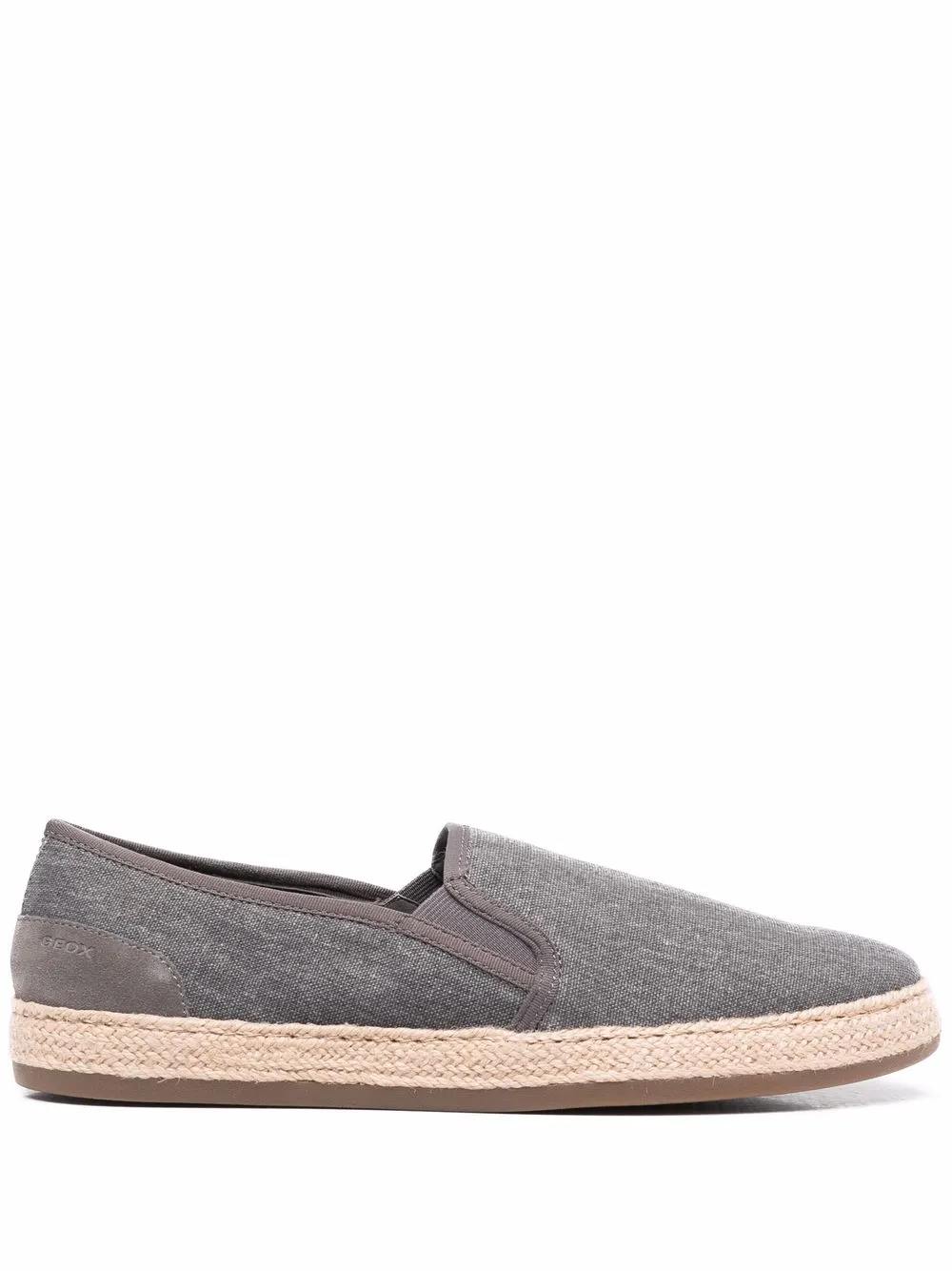 

Geox slip-on suede espadrilles - Grey