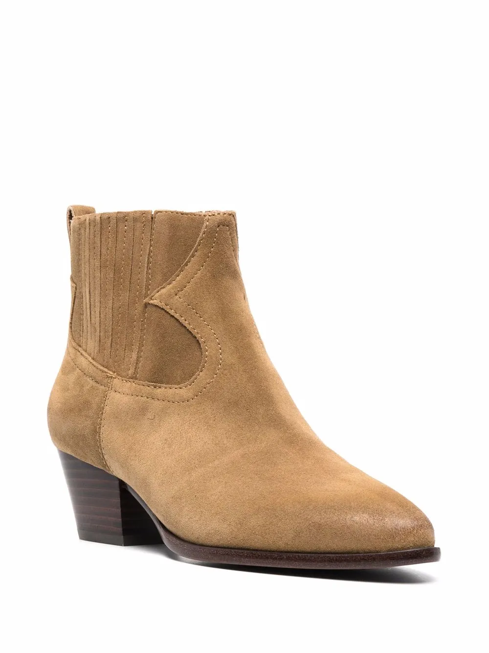 Ash Harper Suede Ankle Boots - Farfetch