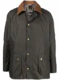 Barbour contrasting-collar detail jacket - Green