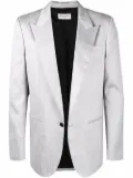 Saint Laurent single-breasted suit blazer - Grey