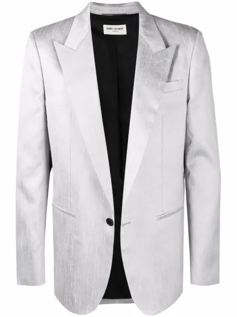 Saint Laurent Blazer com abotoamento simples