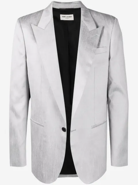 Saint Laurent blazer de vestir con botones