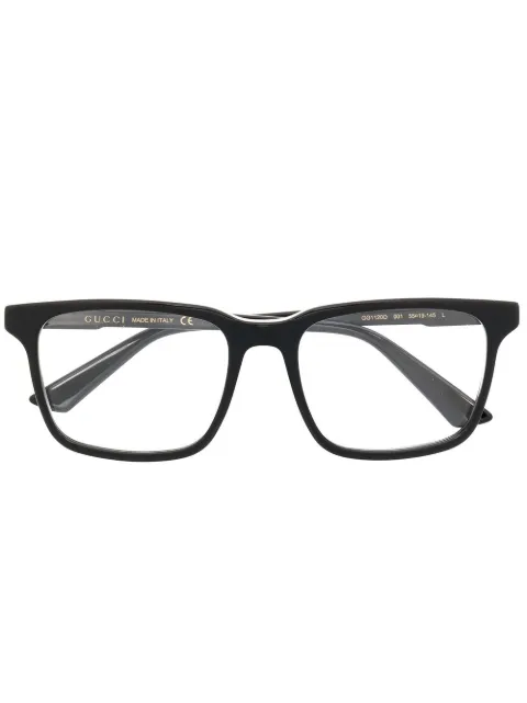 Gucci Eyewear lentes con armazón cuadrada