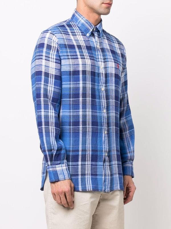 Polo Ralph Lauren Linen check-pattern Shirt - Farfetch