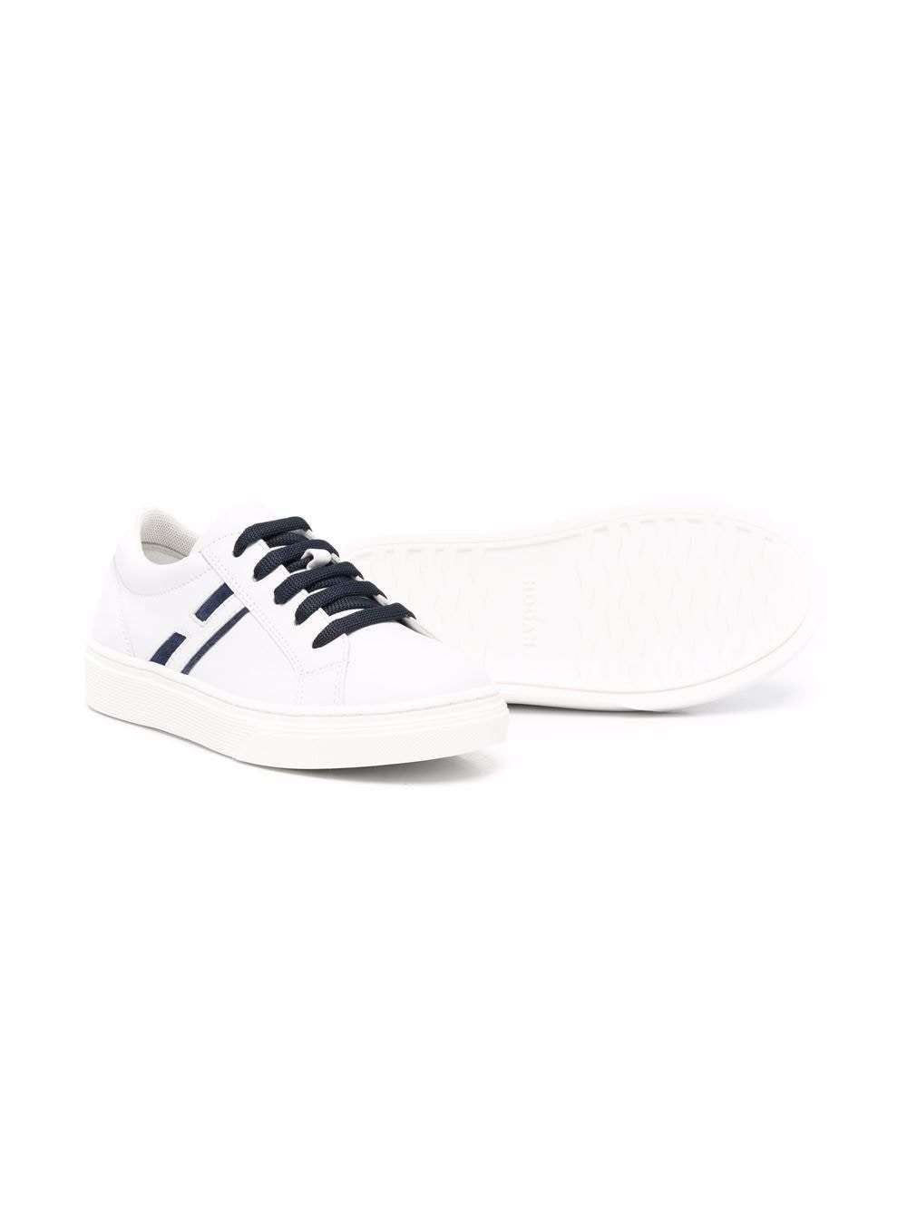 Image 2 of Hogan Kids H365 lace-up sneakers