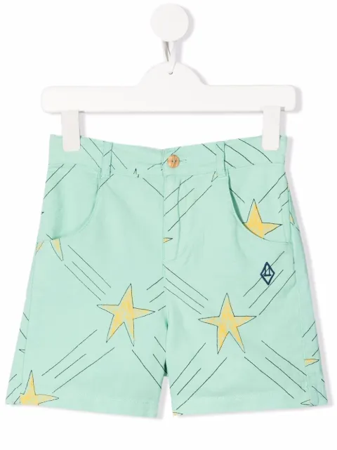 The Animals Observatory star-print cotton shorts 