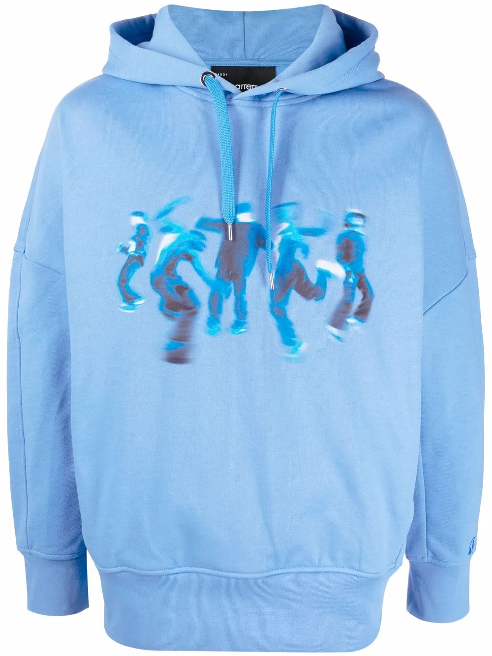 

Neil Barrett hoodie Blurred Dancers - Azul