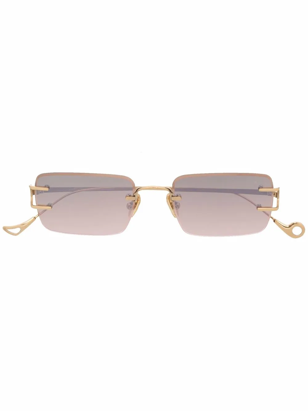 

Eyepetizer Dillinger square-frame sunglasses - Gold