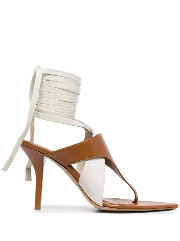 Silvia Tcherassi Sandalias Domenico Con Tacón De 100mm - Farfetch