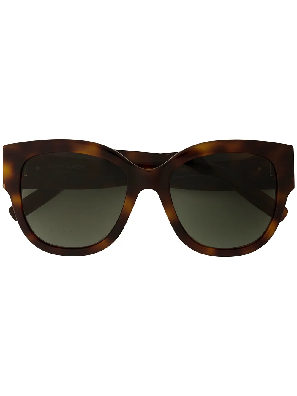

Saint Laurent Eyewear lentes de sol con armazón cuadrada - Marrón