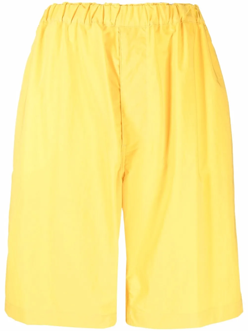 

Plan C knee-length track shorts - Yellow