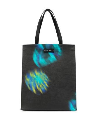 Coated Canvas Tote Bag