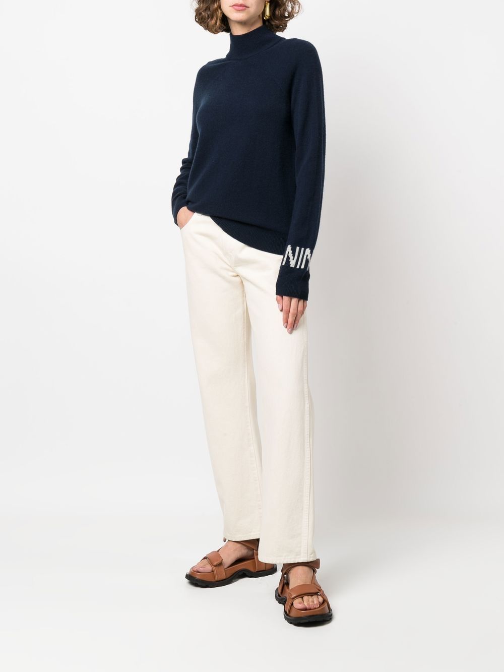 Image 2 of Nina Ricci intarsia cashmere jumper
