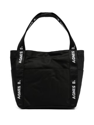 Agnès b. Logo Strap Tote Bag - Farfetch