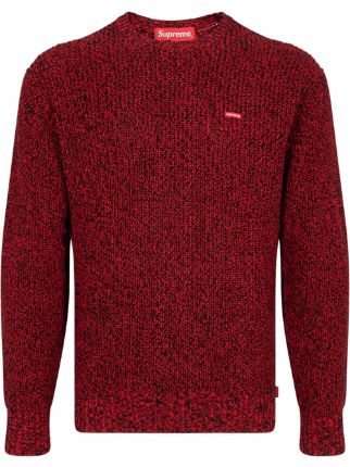 Supreme Melange Rib Knit Sweater Lサイズ - ファッション