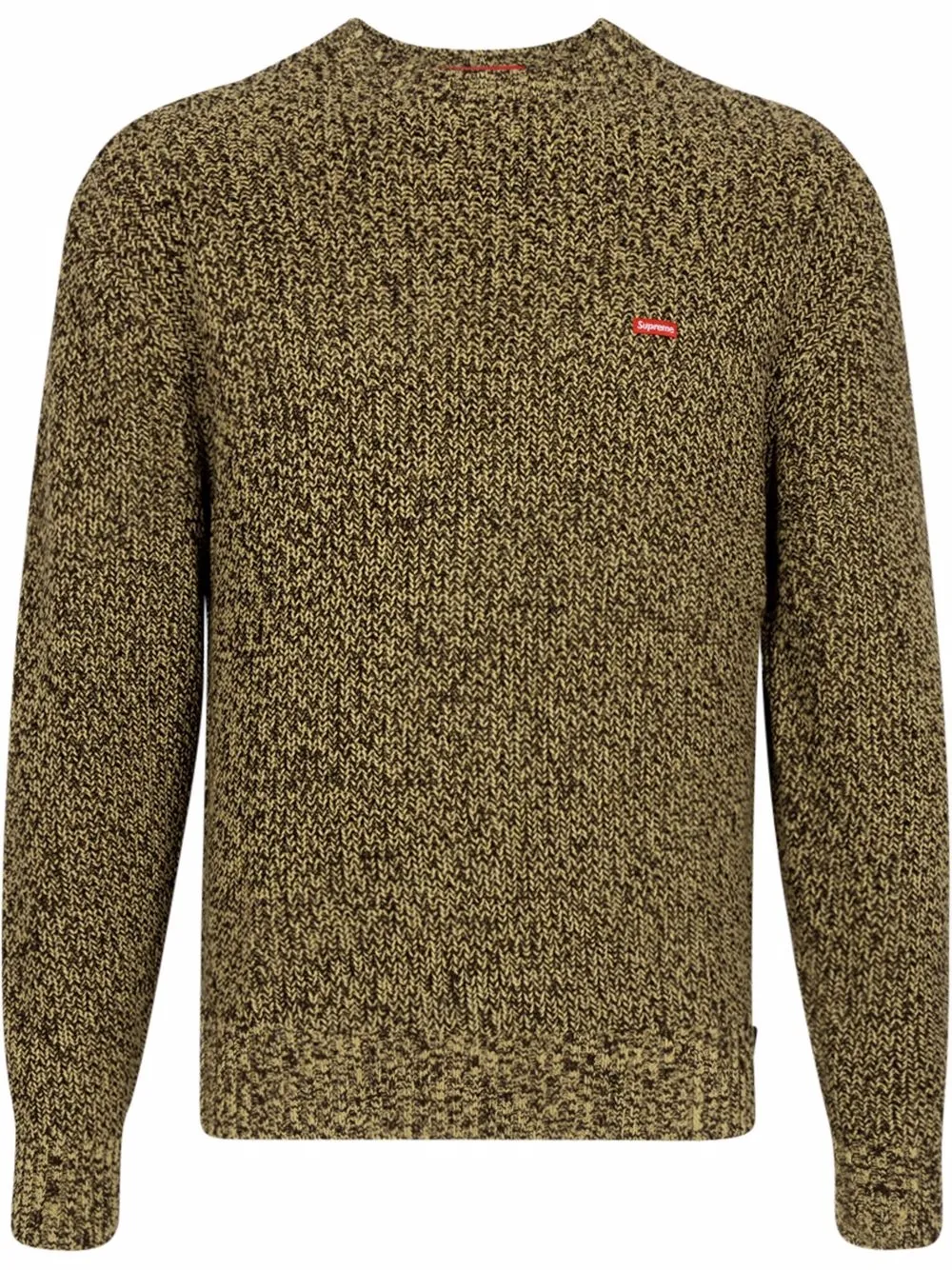 

Supreme sudadera tejida de canalé - Marrón