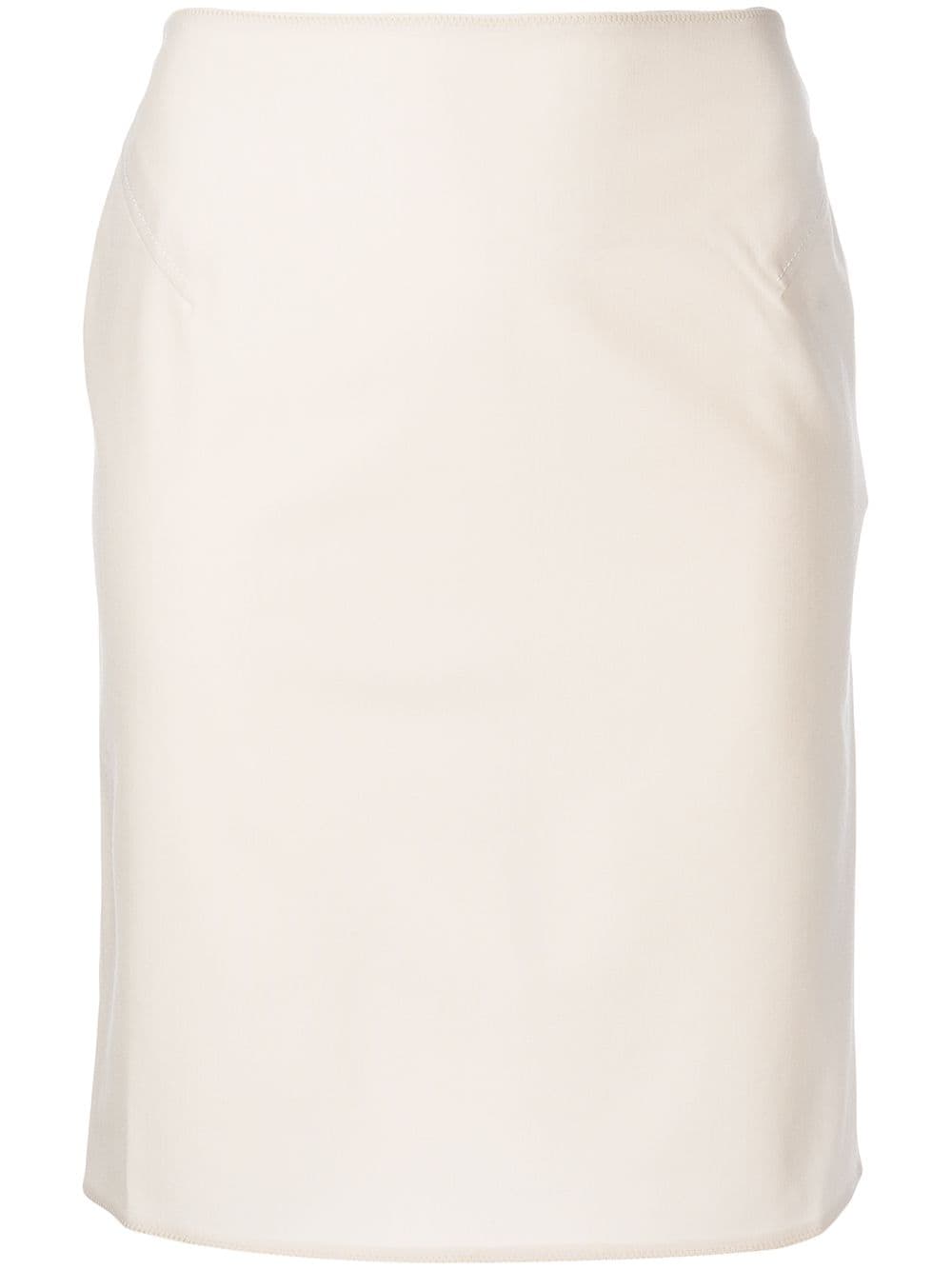 

Jacquemus wool-blend mini pencil-skirt - Neutrals