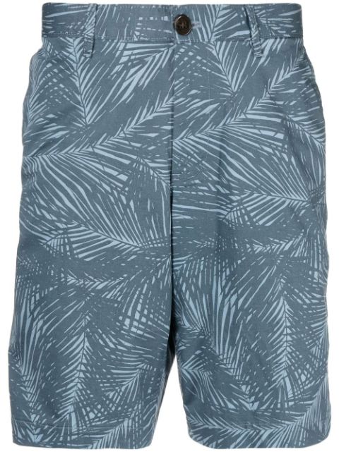 Michael Kors - palm-print shorts