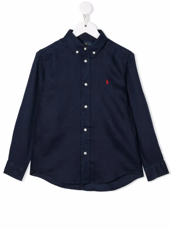 Ralph lauren newport navy shirt hot sale