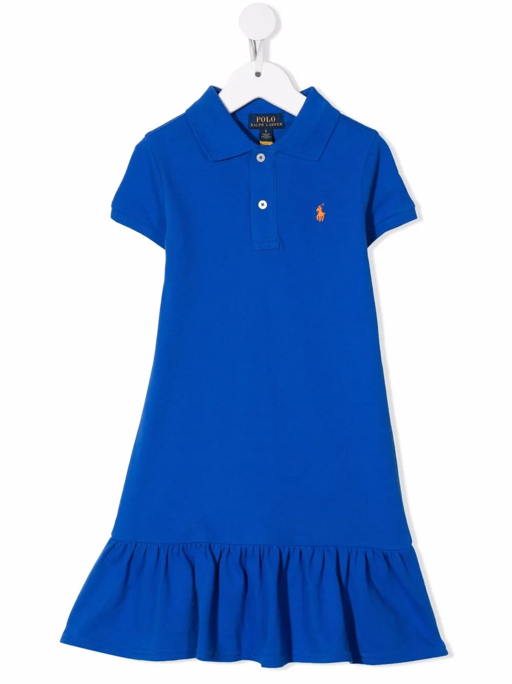 

Ralph Lauren Kids vestido camisero Polo Pony con logo - Azul