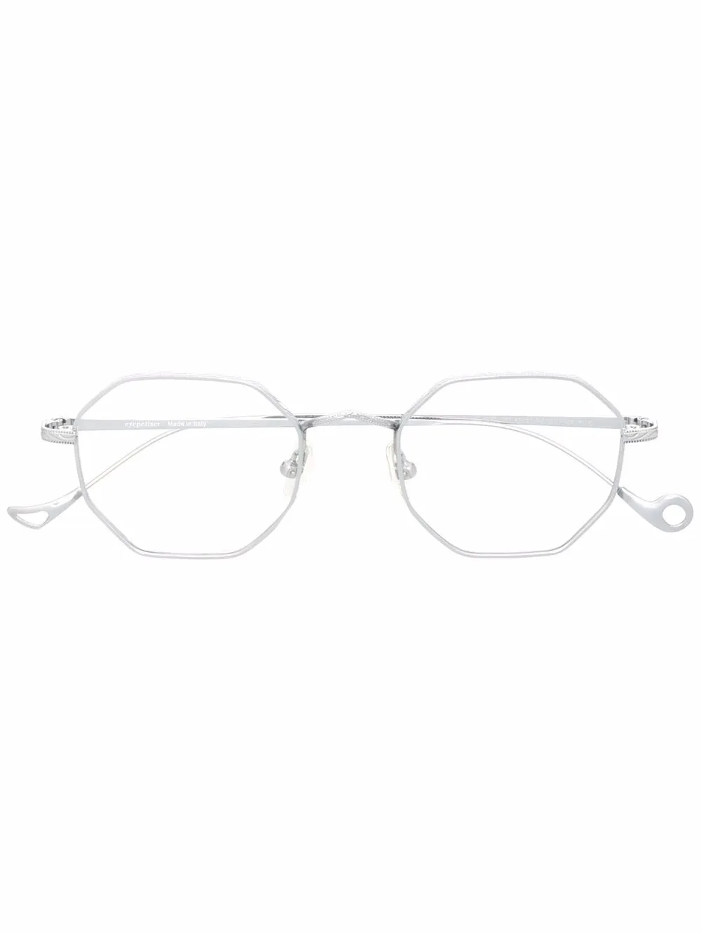 

Eyepetizer Hortopt geometric-frame glasses - Silver