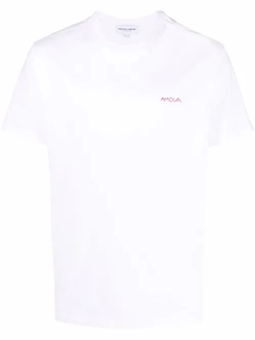 T-shirt à slogan brodé - Maison Labiche - Modalova