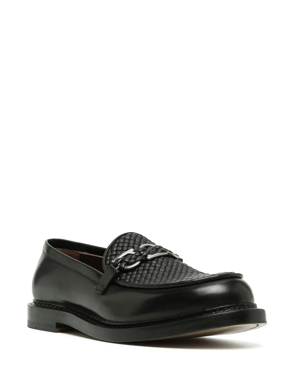 Ferragamo Gancini-plaque leather loafers | Image 2