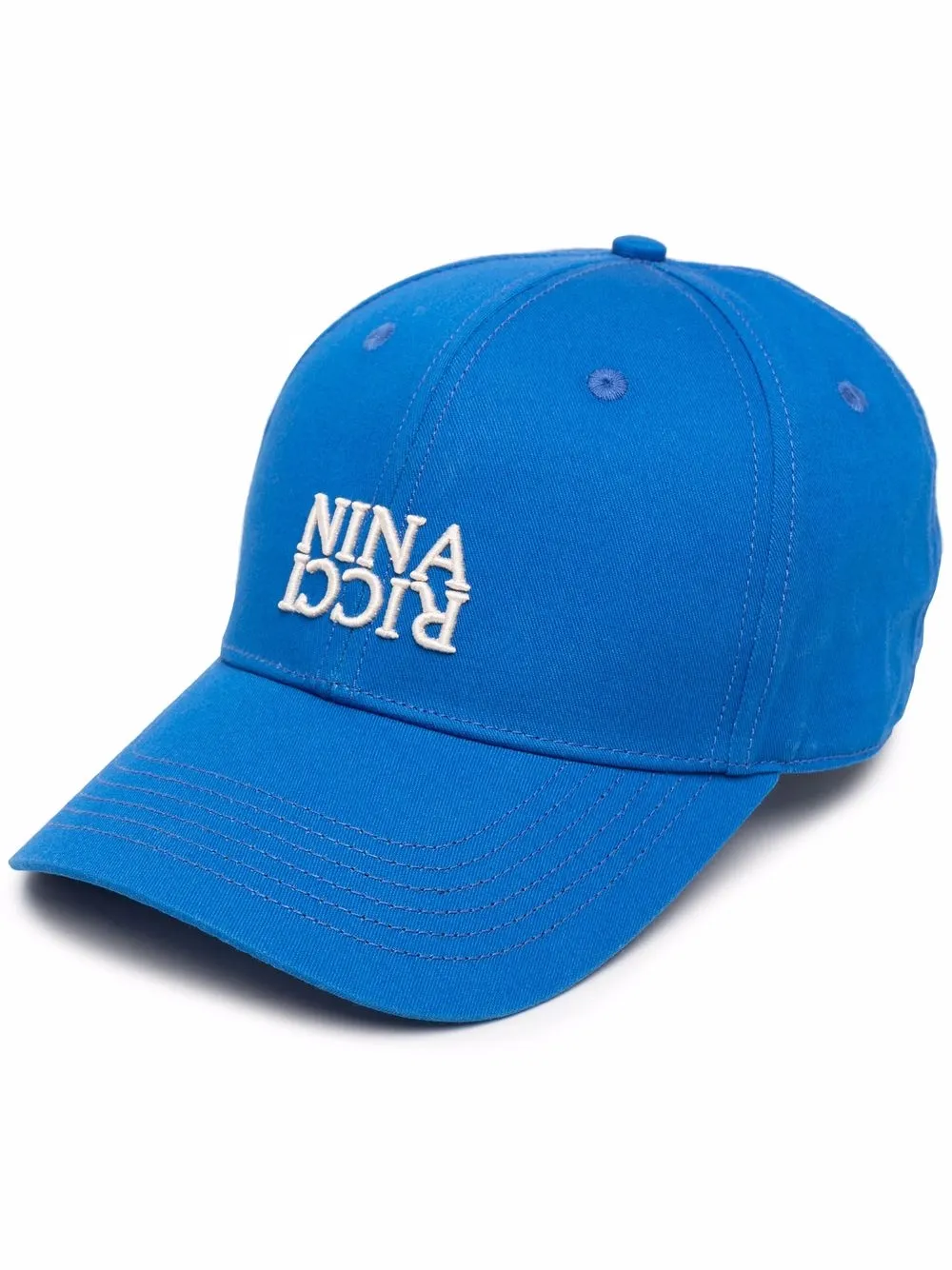 

Nina Ricci gorra con logo bordado - Azul