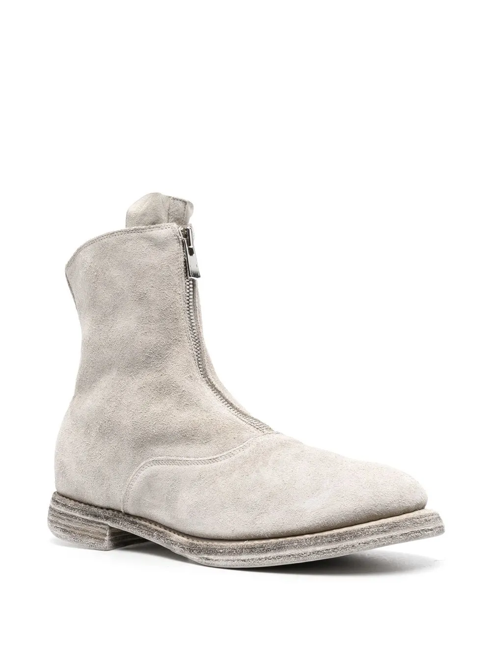 Guidi front-zip ankle boots | Biker Boots | Image 2