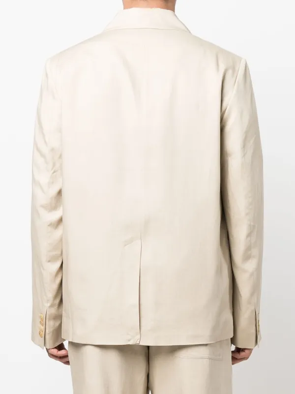 Jacquemus single-breasted Blazer | Neutrals | FARFETCH