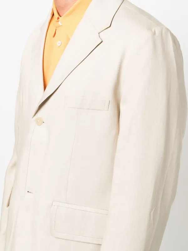 【送料&関税込】Jacquemus Single-breasted Blazer Jacquemus single-breasted Blazer | Neutrals | FARFETCH