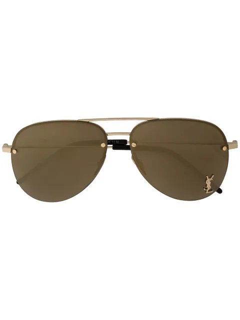 Saint Laurent Eyewear pilot-frame sunglasses