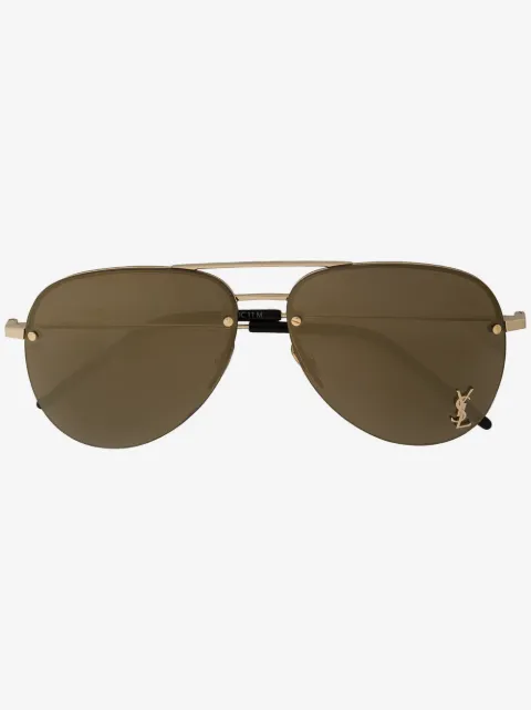Saint Laurent Eyewear pilot-frame sunglasses