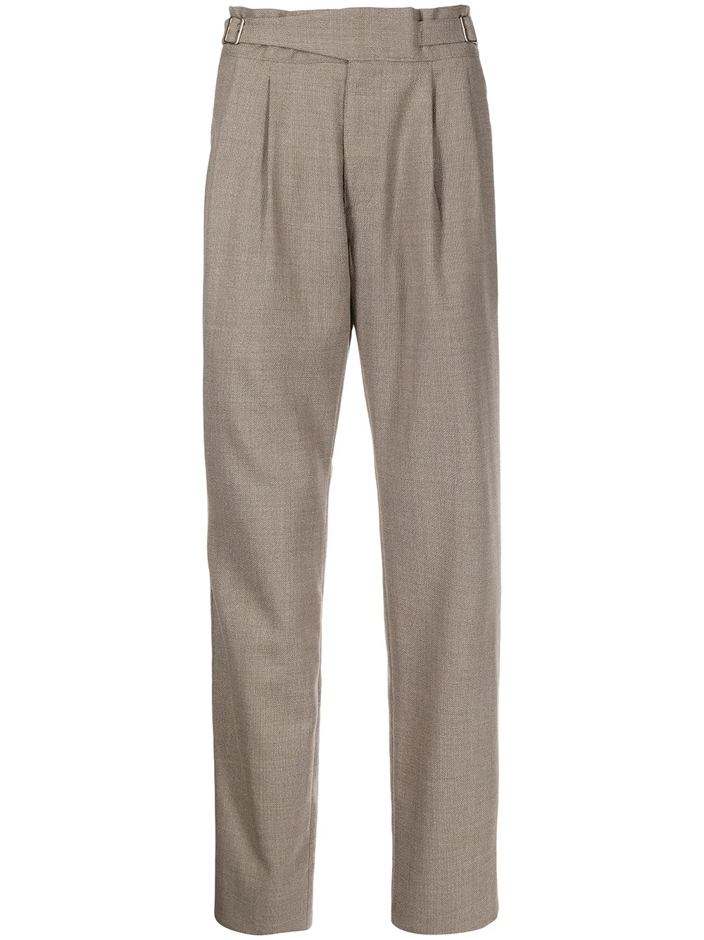 

Man On The Boon. tailored-cut wool trousers - Brown