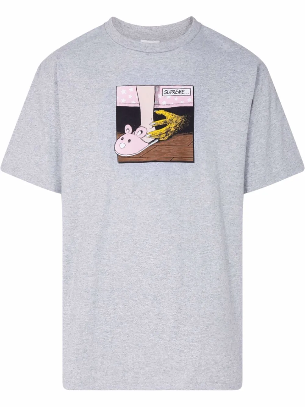 

Supreme bed-print short-sleeve T-shirt - Grey