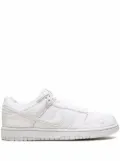 Nike x Dover Street Market Nike Dunk Low ""Triple White Velvet"" sneakers