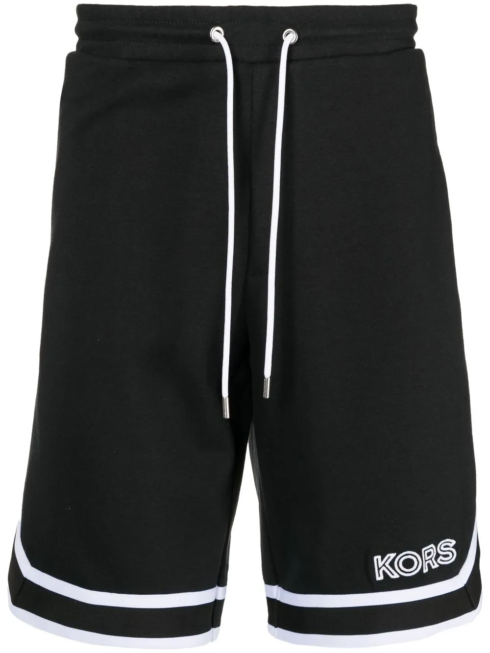

Michael Kors shorts deportivos con logo estampado - Negro