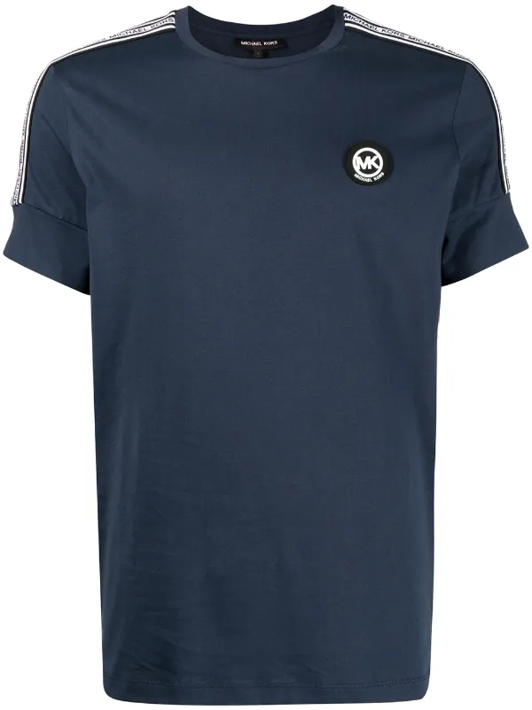 Michael kors t shirt navy new arrivals