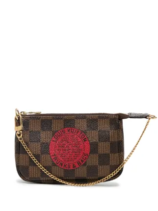 Louis Vuitton Pre Owned 2008 pre owned Damier Eb ne Mini Trunk