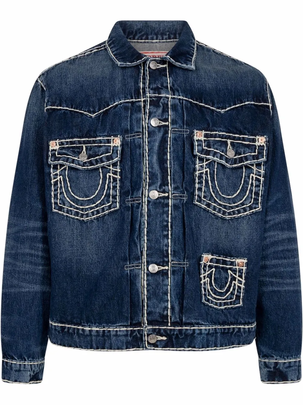 Supreme x True Religion Denim Trucker Jacket - Blue