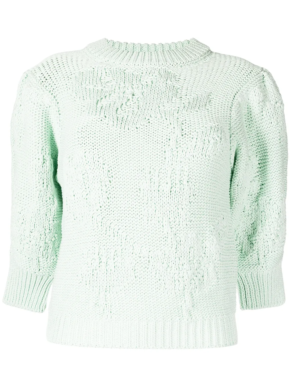 Image 1 of Cecilie Bahnsen chunky-knit organic cotton jumper