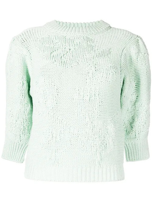Pull épais en coton biologique - Cecilie Bahnsen - Modalova