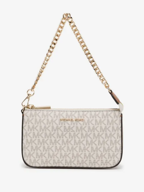 Michael Kors Jet Set leather pouchette