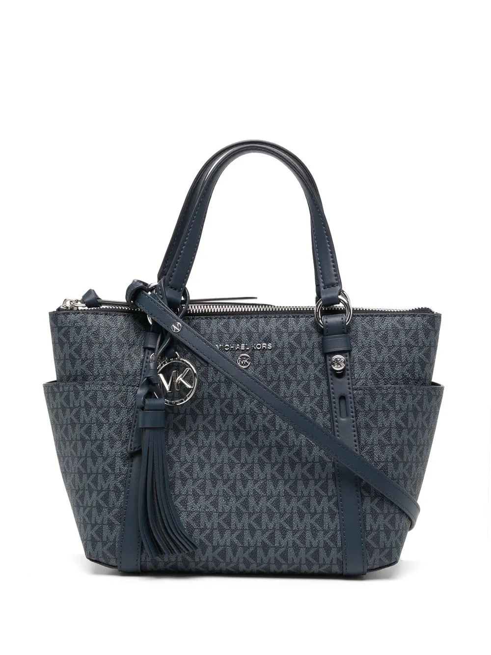 

Michael Michael Kors tote Sullivan con monograma pequeño - Azul