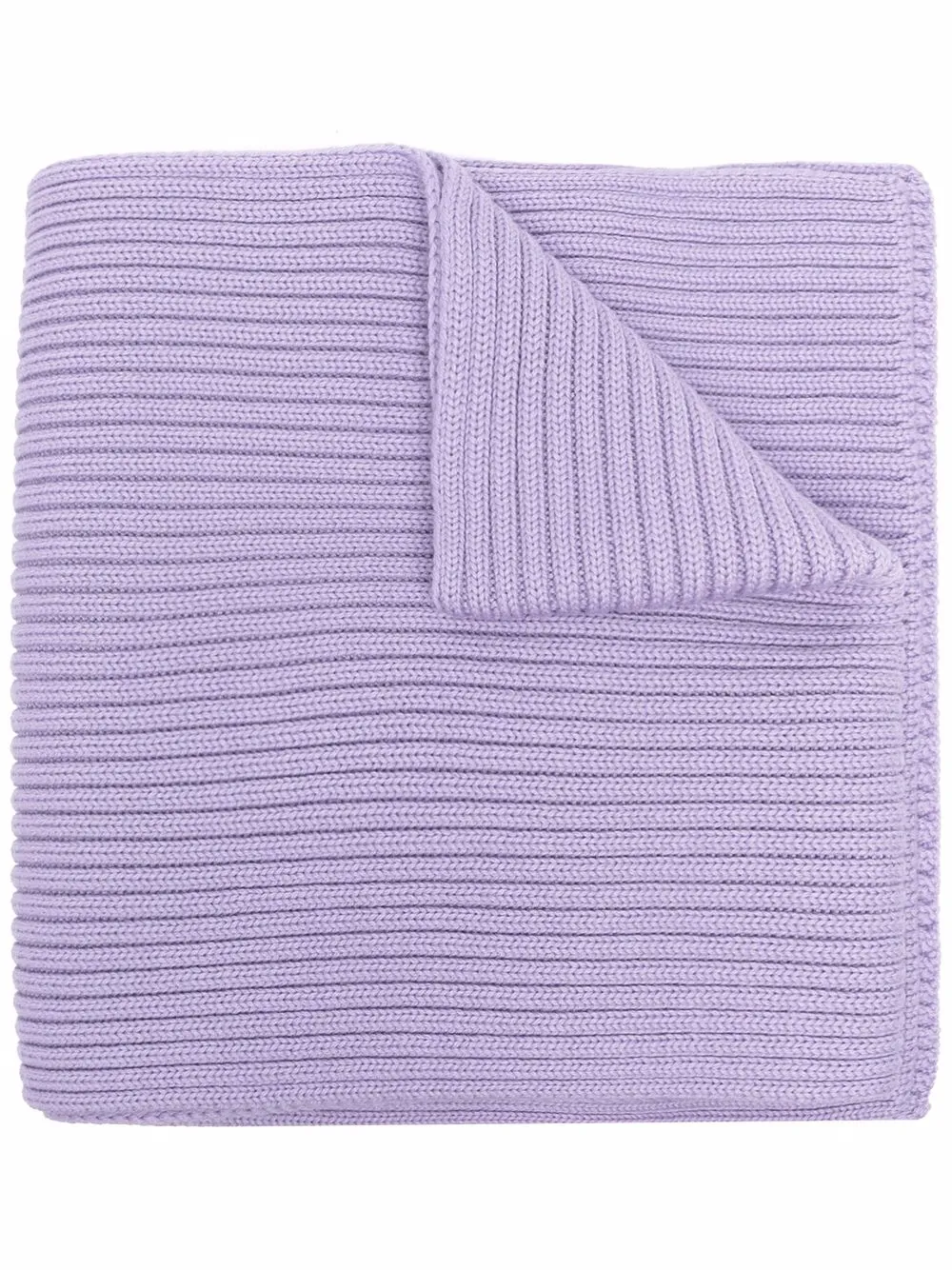 

Givenchy ribbed-knit wool scarf - Purple